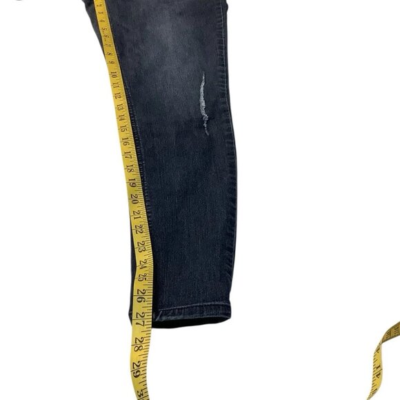 Democracy Ab Technology Jeans Womens Size 6 Blue Skinny Ankle Stretch Mid-Rise - Picture 5 of 10